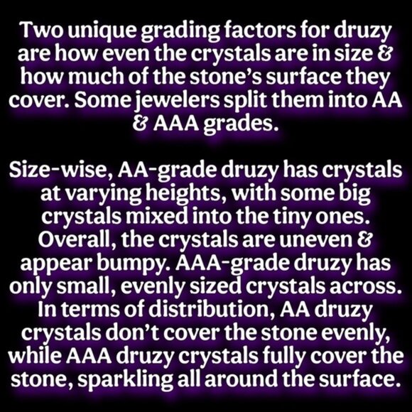 💜 Learn About Druzy ❤️ - Picture 13 of 16